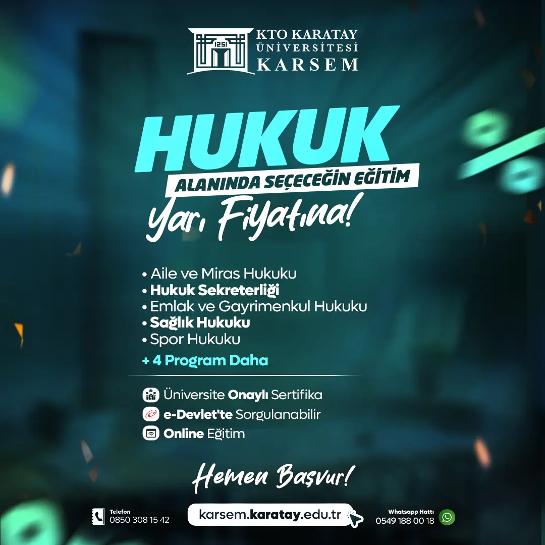 Hukuk | Alana Özel Sertifika Programları